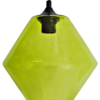 BREMEN rippvalgusti 20 1X60W E27 kuppel roheline