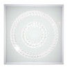 LUX laevalgusti 29X29 16W LED 6500K valge topelt rõngas