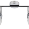 RICO kohtvalgusti 2X6W LED SMD kroom+läbipaistev