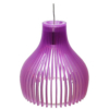 BUREN rippvalgusti 26X26X150 1X60W E27 violetne